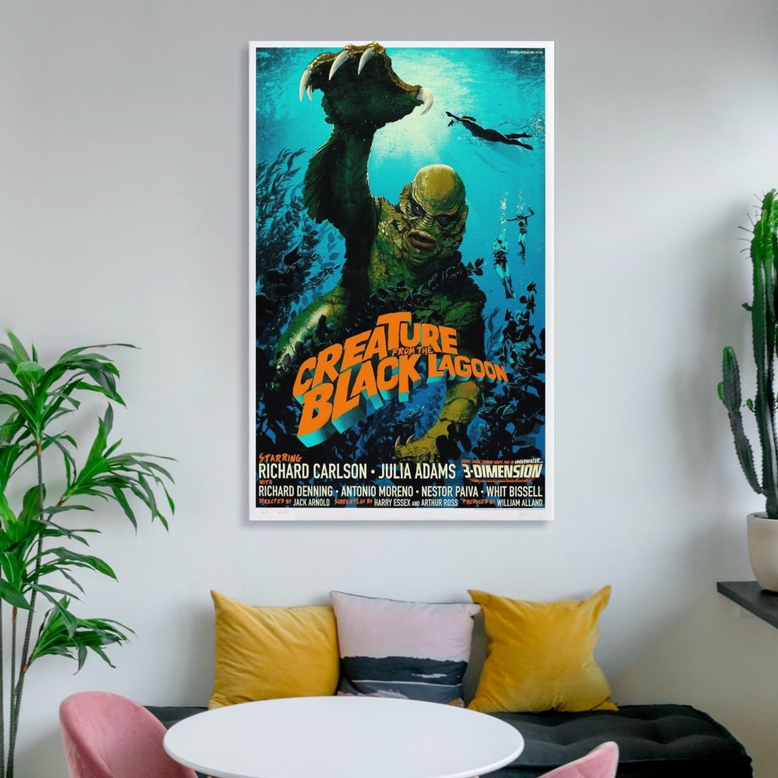 Amazon.co.jp: 映画ポスター - Creature from The Black Lagoon 大